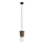 Argon 8952 - Lámpara colgante para baño con cable VOLANTE 1xG9/6W/230V IP44 marrón