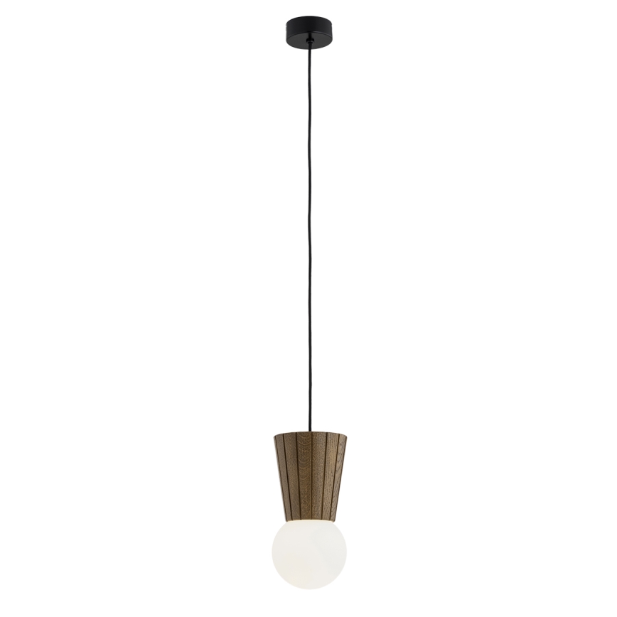 Argon 8952 - Lámpara colgante para baño con cable VOLANTE 1xG9/6W/230V IP44 marrón