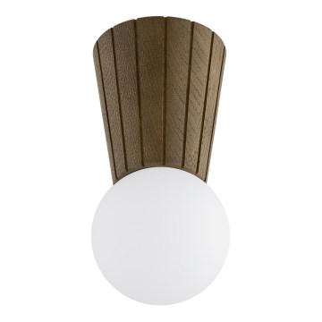 Argon 8974 - Lámpara de techo para baño VOLANTE 1xG9/6W/230V IP44, Ø 12 cm, marrón
