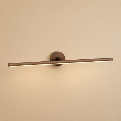 Argon 8993 - Aplique LED para cuadros MIRI LED/7,2W/230V 3000K 40 cm marrón