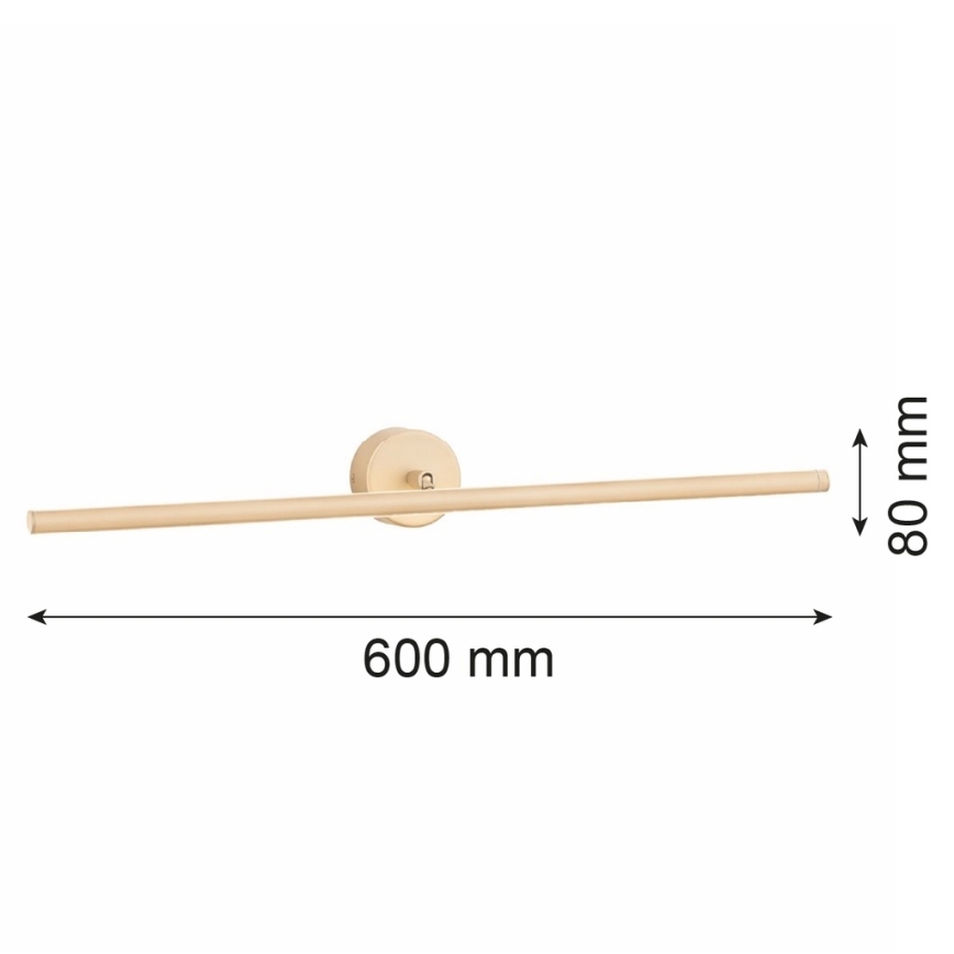 Argon 8994 - Lámpara LED para cuadros MIRI LED/10,8W/230V 3000K 60 cm beige