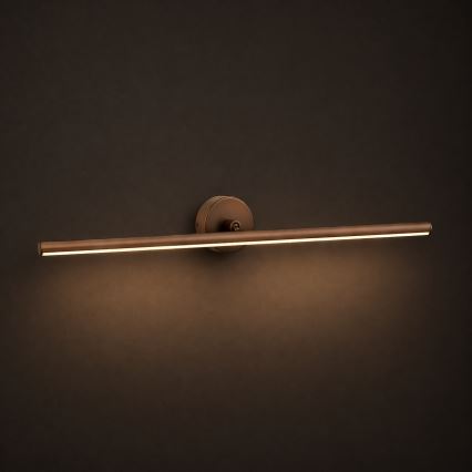 Argon 8997 - Lámpara LED para cuadros MIRI LED/18W/230V 3000K 100 cm marrón