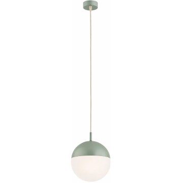 Argon 8999 - Lámpara colgante exterior en cable LIV 1xE27/15W/230V IP44 verde