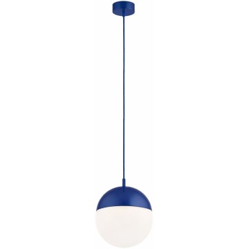 Argon 9000 - Lámpara colgante exterior con cable LIV 1xE27/15W/230V IP44 azul