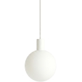 Argon 9004 - Lámpara colgante exterior con cable ORE 1xG9/6W/230V blanca