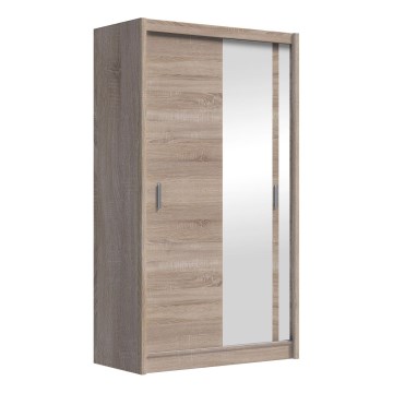 Armario con espejo SABRINA 120x215 cm roble sonoma