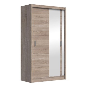 Armario con espejo SABRINA 150x215 cm roble sonoma
