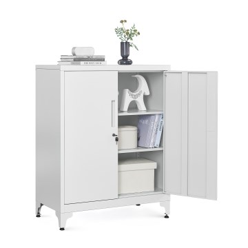 Armario de oficina KAZE 80x40 cm blanco