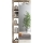Armario LENOR 91x209 cm blanco/marrón