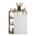 Armario LENOR blanco/arce