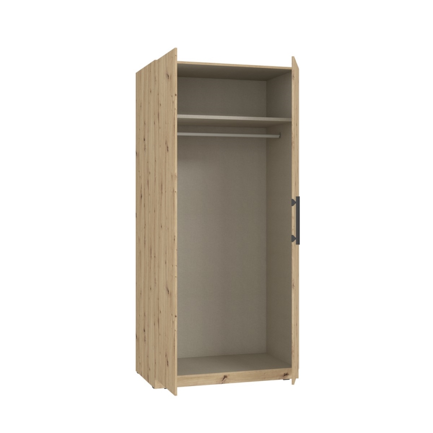 Armario MARO 100x213 cm roble artisan