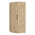 Armario ropero esquinero MARO 94x213 cm roble Artisan