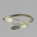 Artemide 1254120A - Lámpara de araña LED regulable PIRCE LED/44W/230V 3000K dorado