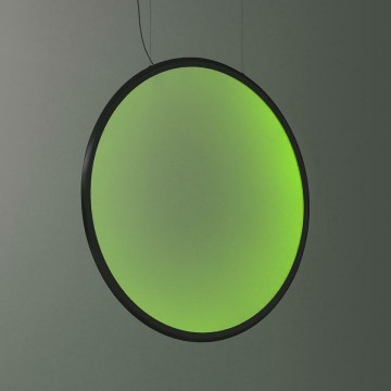 Artemide 1994330APP - LED RGBW Lámpara colgante regulable DISCOVERY LED/79W/230V 2700-6500K negro