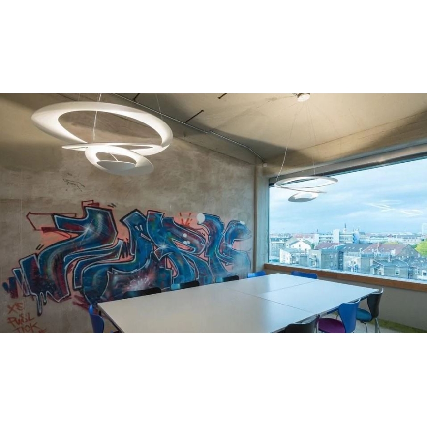 Artemide - LED Lámpara colgante regulable PIRCE MICRO 1xLED/27W/230V