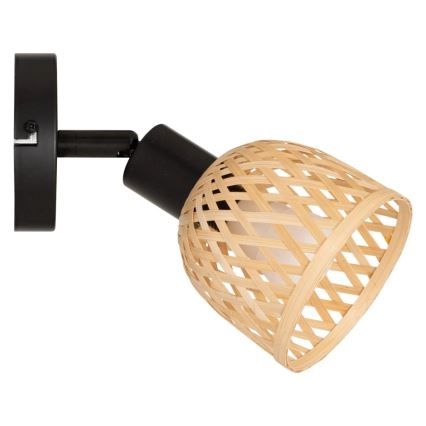 Atmosphera - Aplique de pared orientable LIO 1xE14/25W/230V bambú