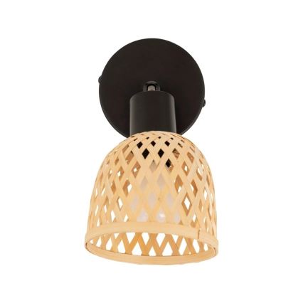 Atmosphera - Aplique de pared orientable LIO 1xE14/25W/230V bambú