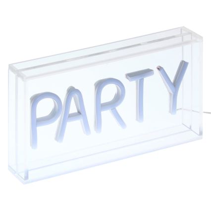 Atmosphera - Decoración de mesa LED estilo neón PARTY LED/5V