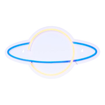 Atmosphera - Decoración de pared LED efecto neón PLANET LED/5V