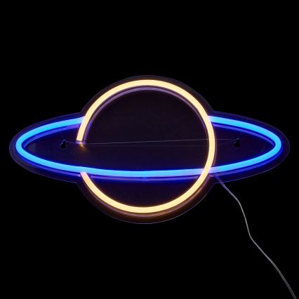 Atmosphera - Decoración de pared LED efecto neón PLANET LED/5V