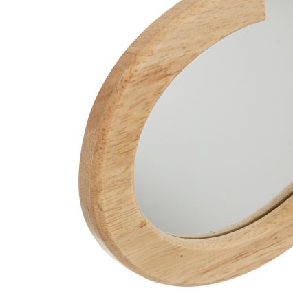 Atmosphera - Espejo mural infantil CLOUD 40x36 cm de madera de caucho