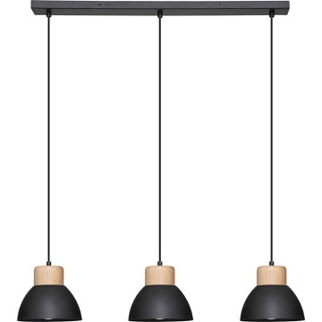 Atmosphera - Lámpara colgante DESY 1xE27/40W/230V pino