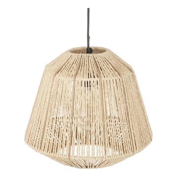 Atmosphera - Lámpara colgante JILY 1xE27/40W/230V yute beige