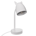 Atmosphera - Lámpara de mesa infantil OREILLES 1xE14/40W/230V blanca