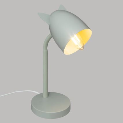 Atmosphera - Lámpara de mesa infantil OREILLES 1xE14/40W/230V color menta