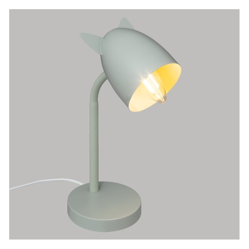Atmosphera - Lámpara de mesa infantil OREILLES 1xE14/40W/230V color menta