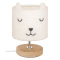 Atmosphera - Lámpara de mesa infantil TOXEY 1xE14/25W/230V con osito