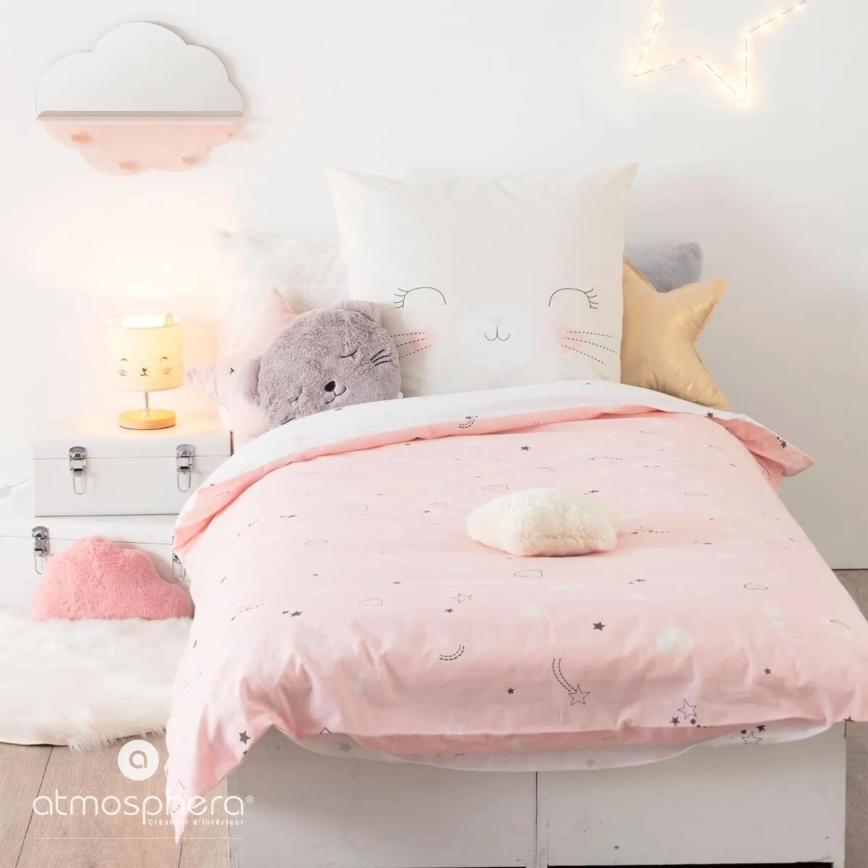 Atmosphera - Lámpara de mesa infantil TOXEY 1xE14/25W/230V gato