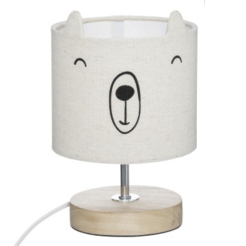 Atmosphera - Lámpara de mesa infantil TOXEY 1xE14/25W/230V osito