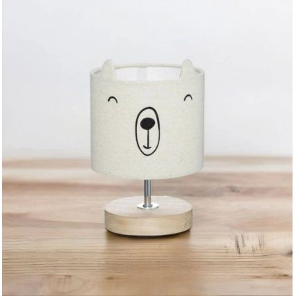 Atmosphera - Lámpara de mesa infantil TOXEY 1xE14/25W/230V osito