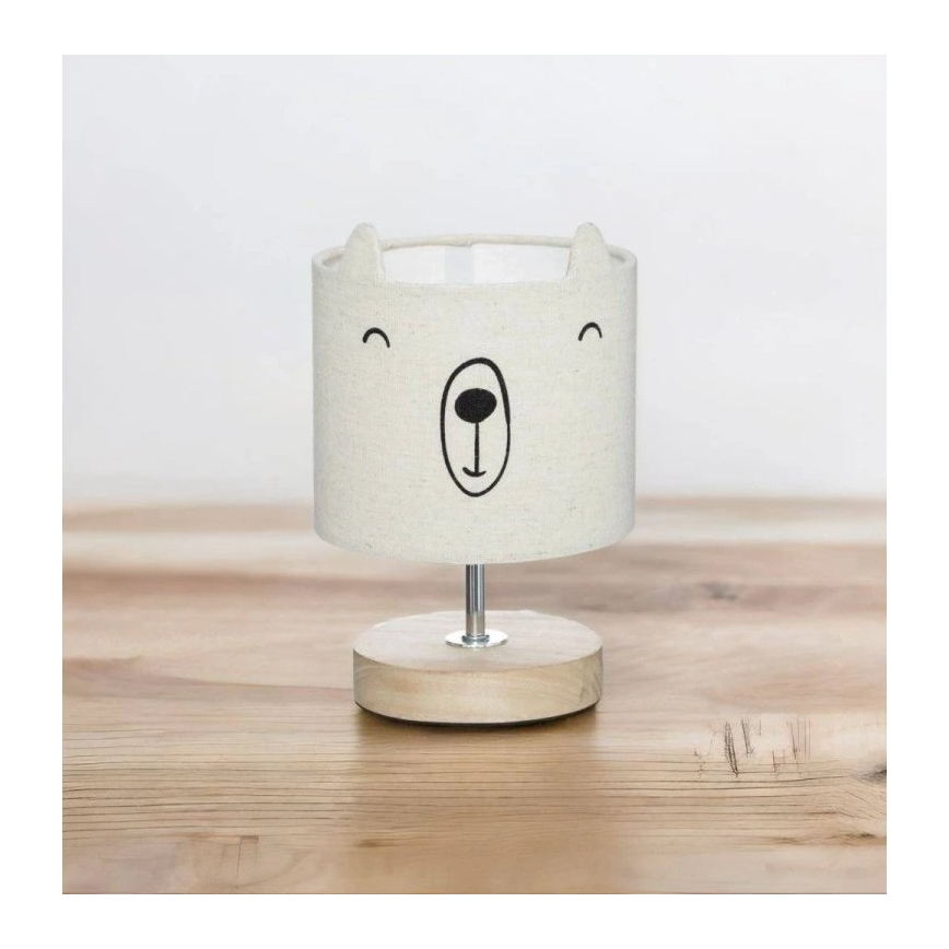 Atmosphera - Lámpara de mesa infantil TOXEY 1xE14/25W/230V osito