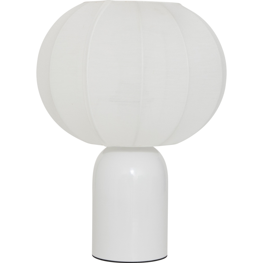 Atmosphera - Lámpara de mesa TOBIE 1xE27/60W/230V blanca