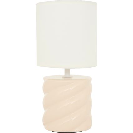 Atmosphera - Lámpara de sobremesa NOLY 1xE14/40W/230V beige