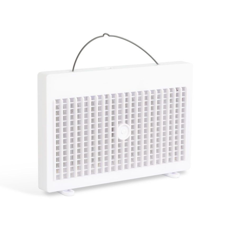 Atrapa insectos UV recargable 1200 mAh/5V blanco