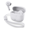 Auriculares inalámbricos 250 mAh + 2x 30 mAh blanco