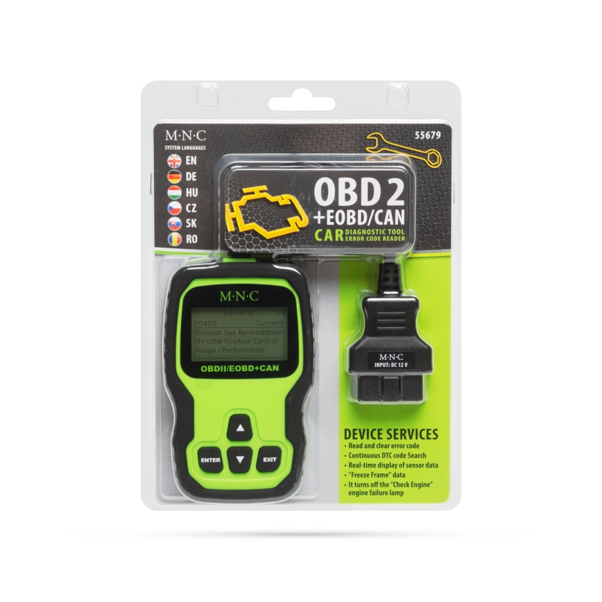 Autodiagnóstico OBD2/12V