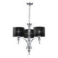 Azzardo AZ0498 - Lámpara araña con cadena IMPRESS 3xE27/60W/230V