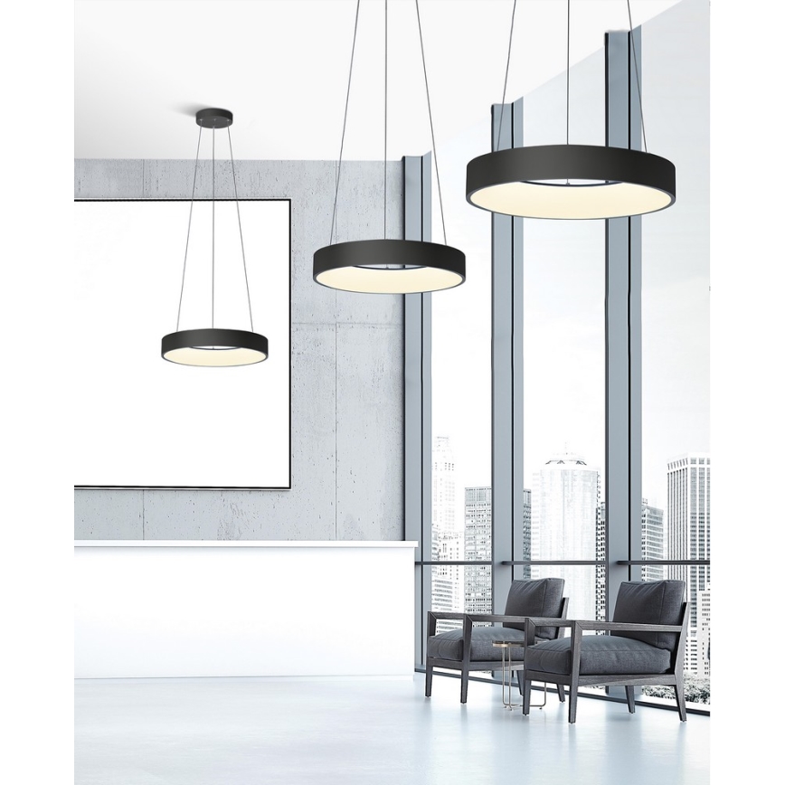 Azzardo AZ2728 - Lámpara colgante LED regulable con cable SOVANA LED/50W/230V+ mando a distancia
