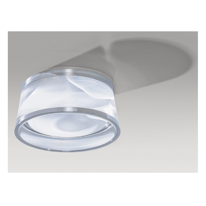 Azzardo AZ2772 - Lámpara empotrada LED para baños UNA LED/7W/230V IP44