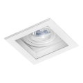 Azzardo AZ2801 - Lámpara empotrada MINORKA 1xGU10/50W/230V