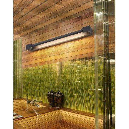Azzardo AZ2895 - Aplique LED de pared para baño con control DALI LED/18W/230V IP44 4000K