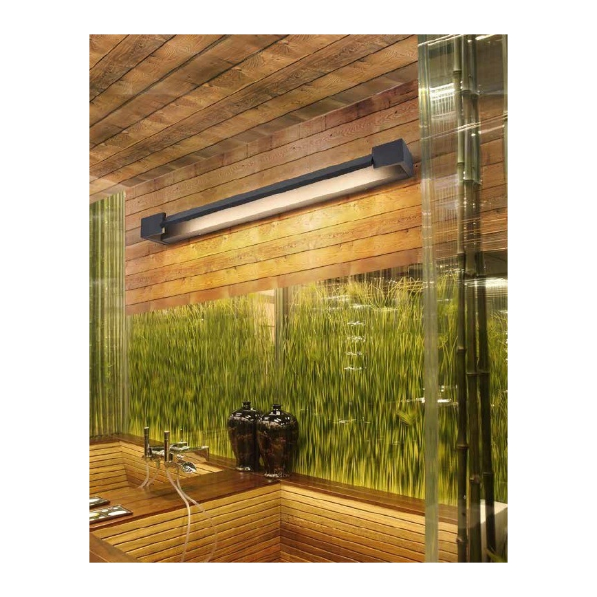 Azzardo AZ2895 - Aplique LED de pared para baño con control DALI LED/18W/230V IP44 4000K