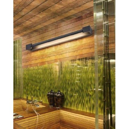 Azzardo AZ2896 - Aplique de pared LED para baño DALI LED/24W/230V IP44 3000K
