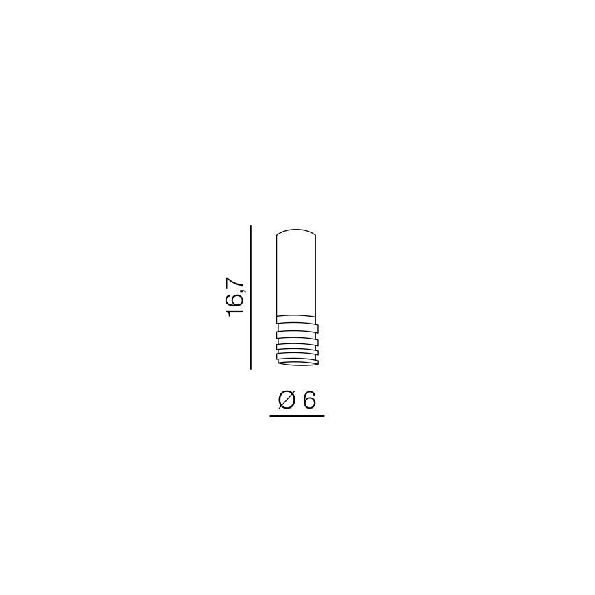 Azzardo AZ3125 - Plafón LOCUS 1xGU10/35W/230V