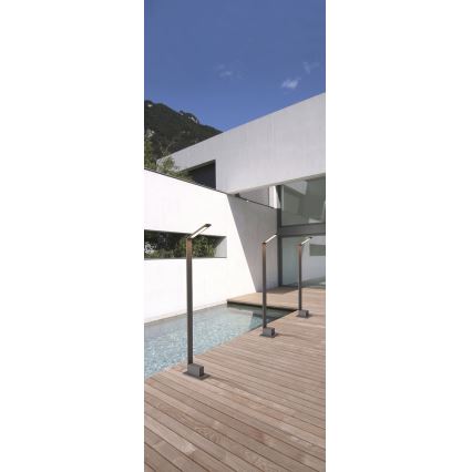 Azzardo AZ3483 - Lámpara LED de exterior AGAPE LED/6W/230V IP54