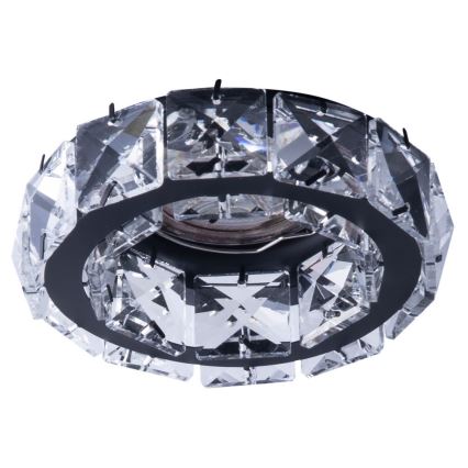 Azzardo AZ4175 - Lámpara empotrada ESTER 1xGU10/50W/230V redondo negro